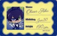 Oliva Aiku "Blue Rock ×mixx Garden 2024 Moonlight Restaurant Trading Visual Hard Card"