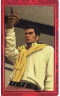 Kazuma Kiryu (Forefinger) BEST MOMENRS Trading Card "Sega Lucky KUJI ONLINE YAKUZA : Happy Birth! Kazuma Kiryu - Toryu -" G-10 Prize