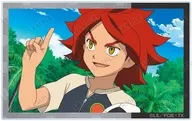 Byrne "INAZUMA ELEVEN Trading Scene photograph Acrylic Card Threatening Invaders ver."