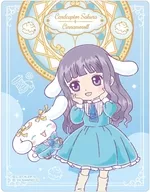 9. Tomoyo Daido-ji Temple x Cinnamoroll (collaboration illustration) "Cardcaptor Sakura x Sanrio Character Drivers' Acrylic Card 01. Collaboration Illustration"