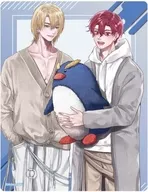 嘉賀千宙&碓冰朔(藍色)"Arinco老師壓剋力卡01.(公式&新插畫)"