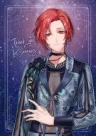 Agate "Blaqstarr -Theater Starless - ×Chugai Grace Cafe Trading Welcome Card TypeA"