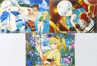 "Kotobukiya KUJI Tales of the Rays Memorial" C-10 Prize, a set of cards with illustrations of the sound of waves, such as "Mizugassen at the edge of the waves," "Unexpected matches," and "Windy sounds."