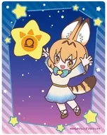 Saber "Kemono Friends Acrylic Card 01. Constellations ver. (POP Art illustration)"