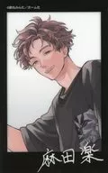 Asdengaku (Golden Sparkle) mini photo style card "Love × Sparkle Cafe (double - / Golden Sparkle) in emo cafe"