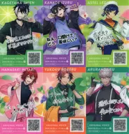 All 6 types set clear card "Virtual YouTuber Holosters x Xylitol" FamilyMart limited product special