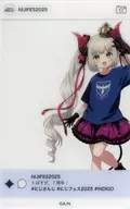EMA ★ Ougasto "Virtual YouTuber Ni Jisanji Ni Jisanji Festival 2025 SNS style random clear card B group"