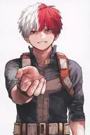 Shoto Todoroki illustration card "MY HERO ACADEMIA Vol. 42 Book Fair" Books for participating bookstores Purchase benefits