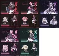 All 5 types set original clear sheet "Virtual Youkyr Hololive Secret Society holoX× 7-ELEVEN convenience stores" Target gummi Purchase benefits