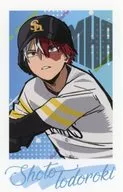 Shoto Todoroki "Fukuoka Soft Bank Hawks × MY HERO ACADEMIA (2024) Secret Cheki Style Card"