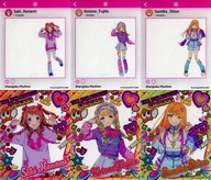 6-Type Set "Gakuen idol Master ×JOL Harajuku Pop-Up Shop Acrylic Card (drawing illustration)"