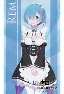 Rem collaboration limited card "Re:ZeRo Starting Life in Another World Cafe in Cure Maid Cafe" collaboration menu order bonus