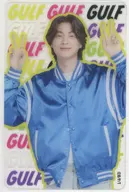 [A la Carte] Kanau / トライピパタナポン (Gulf) / (Blue Costume / Peace) trading card "Gulf FANMEETING in FANMEETING ~ Happy 26th Bithday to Gulf ~ / Gulf Fanclub Japan in Japan ~ Mery Kurismasu from Karfu ~"