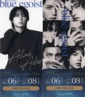 Abe Akiarashi Ticket-Style Card (2-Pack / Osaka-Based) "Asian Fantasy World 『 Blue Egoist 』" Osaka-Based Performance Only