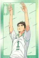 Toru Oikawa Visual Card "Haikyu! Winter Fair 2025 in Animate" Animate Target Products Purchase benefits