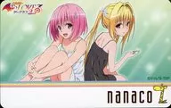 Momo Belia Deviluk & Golden Darkness Nanaco Card "TO LOVE RU - To Love Ru - darkness 2nd" Seven Net Limited