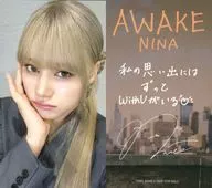 NINA(NiziU)交換式卡初次A ver."CD AWAKE初次生產限定盤A>封入特典