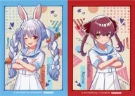兎田ぺこら＆宝鐘マリン L判ブロマイド 「CD ほろはにヶ丘高校」 アニメイト購入特典