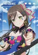 Tae Hanazono original Character Cter Card "CD BANG Dream! Girls Band Party! Poppin' Party 3rd Album POPIGENIC" first production limited edition enclosed special bonus