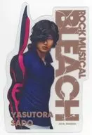チャンヘ (Yasutora CHADO) random die-cut clear card 「 『 ROCK MUSICAL Bleach 』 ～ Arrancar the Final ～ 」