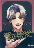蟹江結弦L紙規格:89×127mm明信片(帶親筆簽名)金色ver."廣播劇CD Star Sign-birth-Type:TEAM02>Animate購入特典