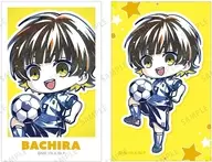 Hachiraku Cycle Deformed Ani-Art 2nd Illustration Card 2-Pack Set "Blue Lock"