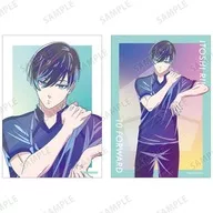 糸師凛 描き下ろし 試合前の準備中ver. Ani-Art clear label ブロマイド2枚セット 「TVアニメ ブルーロック」
