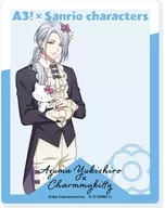 18.雪白東×チャーミーキティ(等身イラスト) アクリルカード 「A3!(エースリー)×サンリオキャラクターズ」