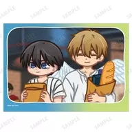 B.東谷准太＆西條高人 ゆるコマ A5イラストカード 「劇場版 抱かれたい男1位に脅されています。～スペイン編～」