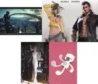 Grady Olasz Ami Sitia Post Card Set (5-Pack) "FINAL FANTASY X V×SQUARE ENIX CAFE Series 1"