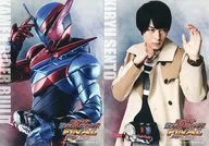 Kamen Rider Build / Kiryu 戦兎 2 Postcards Set "Kamen Rider Heisei Generations FINAL Build & Execute with Legend Rider" 2nd Guest Present