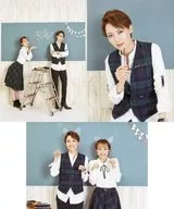 Bokai Futo & Kiho Maaya (Takarazuka Revue) Takarazuka GRAPH "mit" postcard set (3-pack)