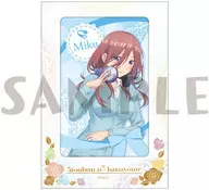 Miku Nakano "The Quintessential Quintuplets Trading Mini Stand Postcard"