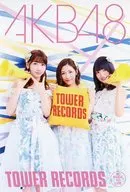 Yuki Kashiwagi & Mayu Watanabe & Rie Kitahara (AKB48) Postcard "CD Thumbnail" Tower Records Purchase benefits
