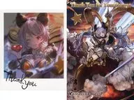 Satyr illustration card & postcard 「 GRANBLUE FANTASY - Granblue Fantasy - 」 2020 Valentine's Day White Day Campaign