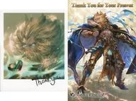 Tall Illustration Card & Postcard 「 GRANBLUE FANTASY - Granblue Fantasy - 」 2020 Valentine's Day White Day Campaign