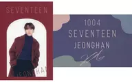 John Han Clear Card + Post Card Set "SEVENTEEN WINTER KUJI" D Prize Limited to Lawson and HMV