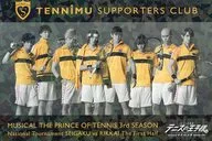 Tatemi Post Card "Musical 『 THE PRINCE OF TENNIS 』 3rd Season National Competition, Seigaku vs Tatemi First Edition" TSC Member Limited Attendance Bonus