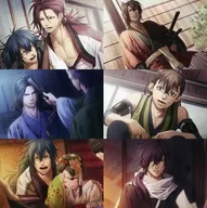 Collection postcard set (6-sheet set) "Hakuoki Shinkai Reimei Roku x THE Character SHOP"