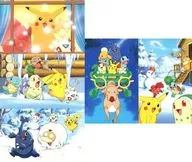 Gathering Pocket Monsters Special Postcard 5-Pack Set "Theatrical Pocket Monsters Crystal Tower's King ENTEI / Picchu and Pikachu"