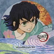 Hashibira Inosuke (Inoko) postcard "Demon Slayer: Kimetsu no Yaiba Yukaku Hen ×ufotable Cafe× Machi ★ Asobi CAFE Phase 2" drink menu order bonus