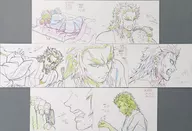 Purgatory : Maki Juro Original Picture Postcard 7-Pack Set "Demon Slayer: Kimetsu no Yaiba Infinite Train Edition, Yukaku Edition, Character Tour Picture Scroll Cafe in ufotable Cafe× Machi ★ Asobi CAFE 2nd Phase"