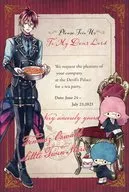 Feness Oswald×Little Twin Stars邀请函风格明信片对象商品购入特典