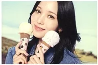 Mina (TWICE) / Ice Cream / Horizontal original postcard "D' FESTA TOKYO"