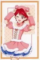 "Aikatsu!! 10th STORY ~ STARWAY to the future ~ Aikatsu!! Animal Coordinate Fair in Animate" postcard post card with Kaede Ichinose Special pre-order campaign bonus