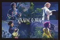 "Sekai no Owari Turquoise / Saravah / Butterfly Effect" postcards common Purchase benefits