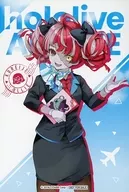 Crazy Ollie明信片(Holo Live空中航线插图)"虚拟YouTuber Holo Live hololiveCITY SUMMER FAIR Holo Live空中航线～的目标～"C奖