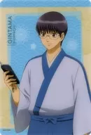 "GINTAMA Trading Clear Postcard Mobile Phone Ver." by Shinpachi Shimura (vertical)