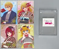 Gathered hot stamping picture postcard set with case (eigamura ver. / Japanese clothing / 4-type set) "[Suginoko] × Toei Uzumasa Theater Village collaboration goal! The first star of eigamura ~ In this entertainment world, the number of people mobilized is a weapon ~"