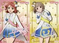 Ayumi Uehara Yume & Nakasu Kasumi Member Duplicate with signature Postcard "Blu-ray Nijigasaki Gakuen School idol Club Special Limited Edition 1" Gamers Purchase benefits